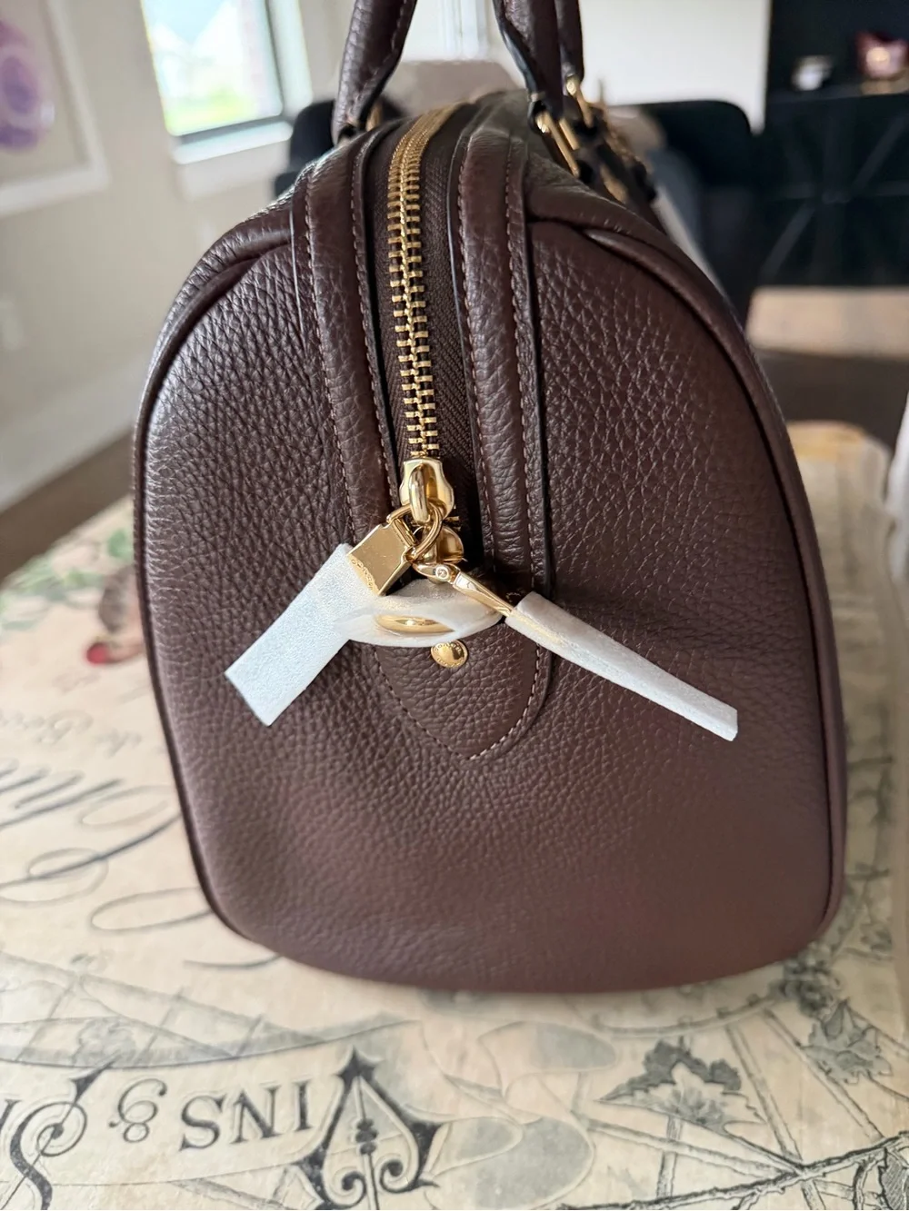 Coach Large Maple Rowan NWT